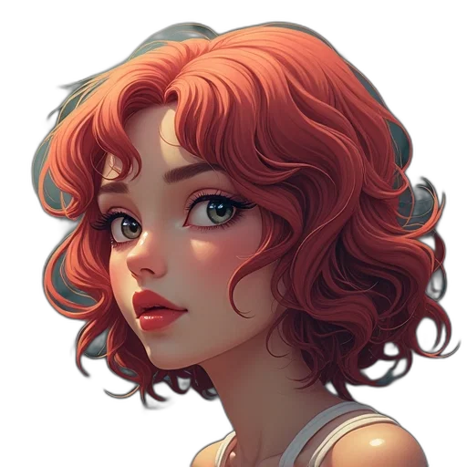 face, crown, dress, fantasy art transparent PNG cut-out