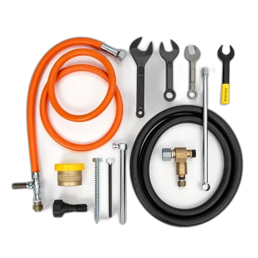staff, jewelry, collection, plumbing, tools, neatly, arranged, white transparent PNG cut-out