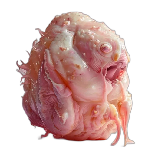 creature, food, face, animal, concept art, 3d render, photorealistic, fantasy art transparent PNG cut-out