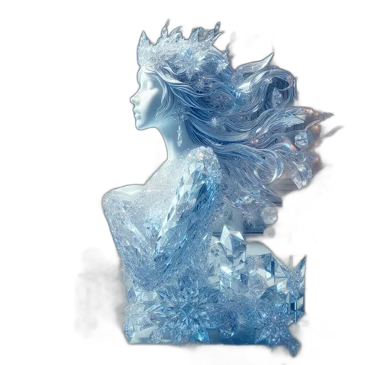 dragon, crown, jewelry, creature, concept art, fantasy art, 3d render, photorealistic transparent PNG cut-out