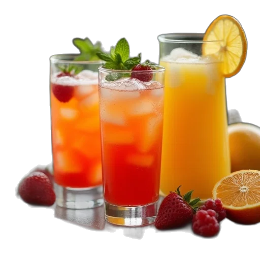 food, photorealistic, 3d render, fruit transparent PNG cut-out