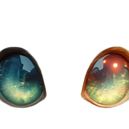 jewelry, 3d render, concept art, fantasy art, photorealistic, outer space, animated, character transparent PNG cut-out