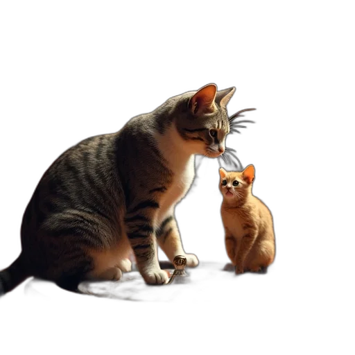 animal, staff, jewelry, photorealistic, 3d render, concept art, oil painting, cat transparent PNG cut-out