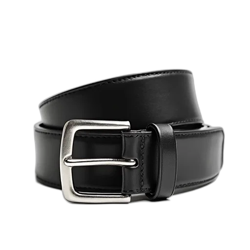 jewelry, monochrome, black, leather, belt, silver, buckles, displayed transparent PNG cut-out