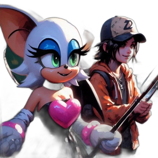 concept art, fantasy art, 3d render, comic book art, cartoon, cat, young, boy transparent PNG cut-out