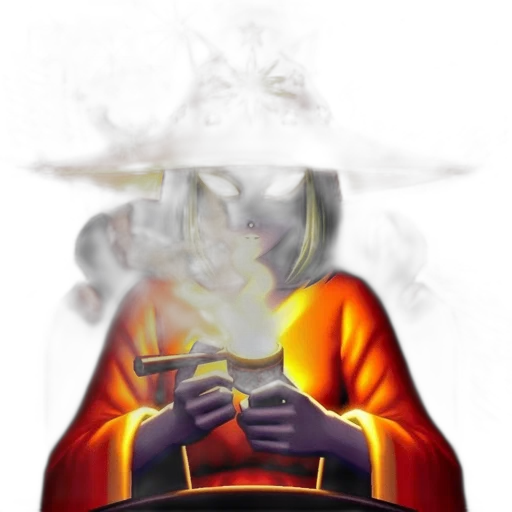 mask, crown, hat, staff, concept art, fantasy art, anime, pixel art transparent PNG cut-out