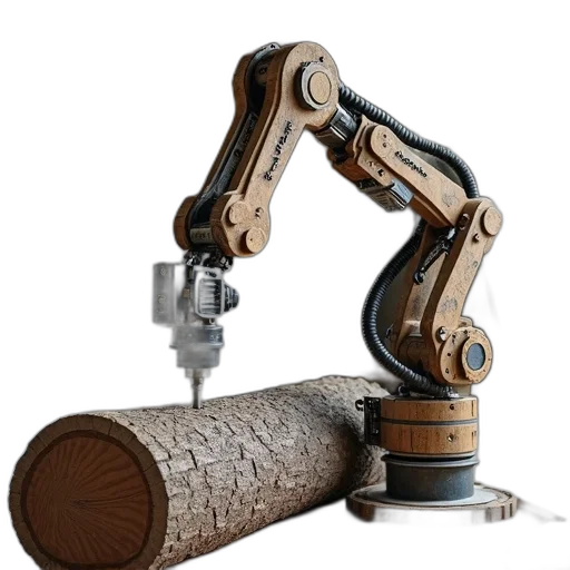 robot, weapon, staff, furniture, 3d render, robotic, arm, positioned transparent PNG cut-out