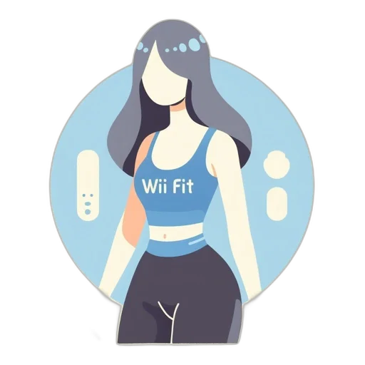 concept art, cyberpunk, pixel art, cartoon, illustration, features, woman, blue transparent PNG cut-out