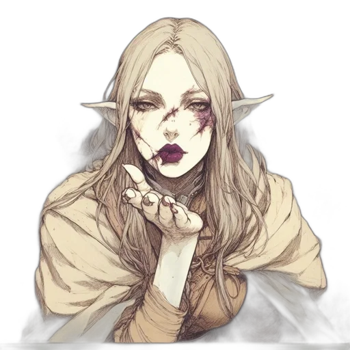 mask, face, staff, creature, fantasy art, concept art, pixel art, watercolor transparent PNG cut-out