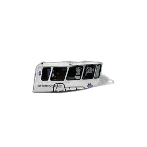car, san, francisco, police, boat, speeds, across, water transparent PNG cut-out