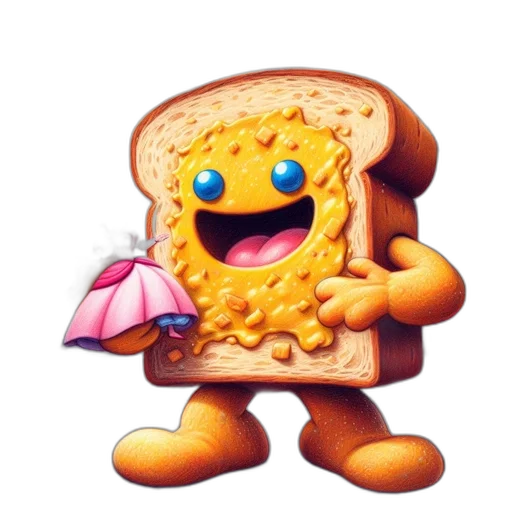 food, jacket, face, animal, pixel art, 3d render, concept art, photorealistic transparent PNG cut-out