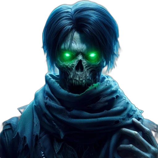 mask, face, cyberpunk, concept art, comic book art, pixel art, blue, ethereal transparent PNG cut-out