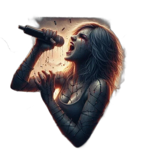 jacket, face, fantasy art, concept art, comic book art, photorealistic, rain, intensely transparent PNG cut-out