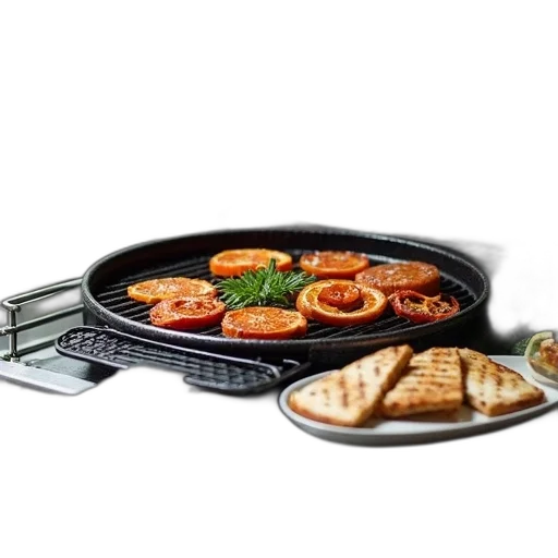 food, all, one, grill transparent PNG cut-out