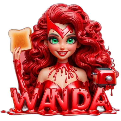 fantasy art, comic book art, concept art, cartoon, animated, character, red, outfit transparent PNG cut-out