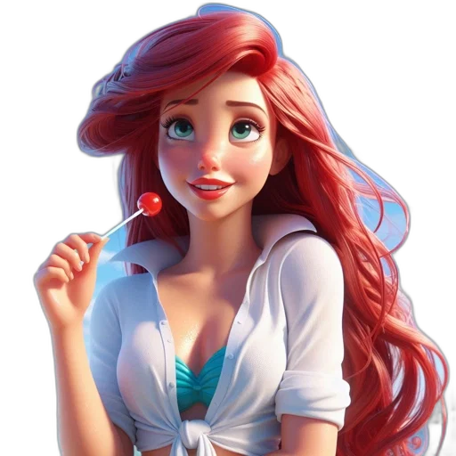 dress, face, concept art, 3d render, fantasy art, photorealistic, underwater, animated transparent PNG cut-out