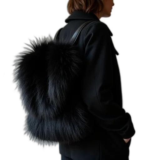 jacket, staff, hat, hair transparent PNG cut-out