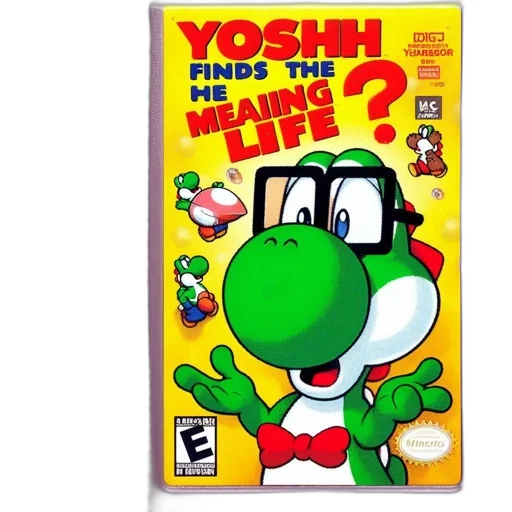 pixel art, retro, nes, game, cartridge, depicted, labeled, yoshi transparent PNG cut-out