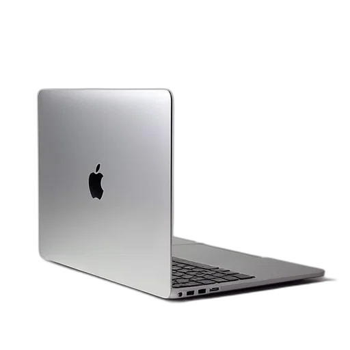 weapon, 3d render, photorealistic, apple, macbook, air, laptop, sale transparent PNG cut-out
