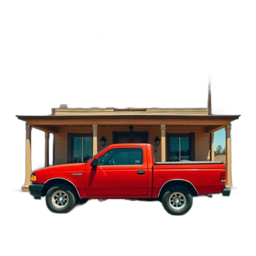 car, furniture, building, animal, 3d render, photorealistic, concept art, pixel art transparent PNG cut-out