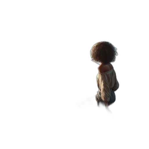 hair, robot, jacket, creature, concept art, 3d render, pixel art, comic book art transparent PNG cut-out