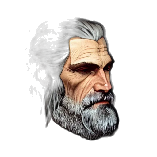 face, staff, hair, animal transparent PNG cut-out