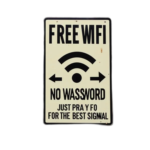 urban, street, scene, features, free, wifi, signboard, next transparent PNG cut-out