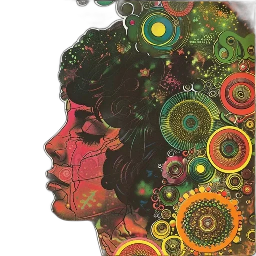 face, mask, crown, jewelry, comic book art, watercolor, concept art, fantasy art transparent PNG cut-out