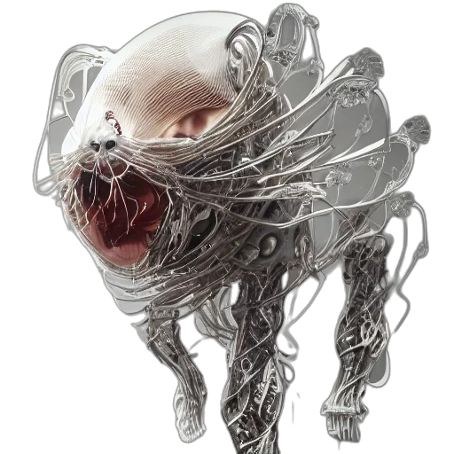 creature, mask, animal, hair transparent PNG cut-out