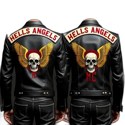 jacket, first, image, shows, two, black, leather, jackets transparent PNG cut-out