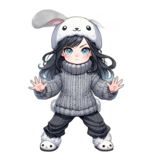 creature, animal, robot, jacket transparent PNG cut-out