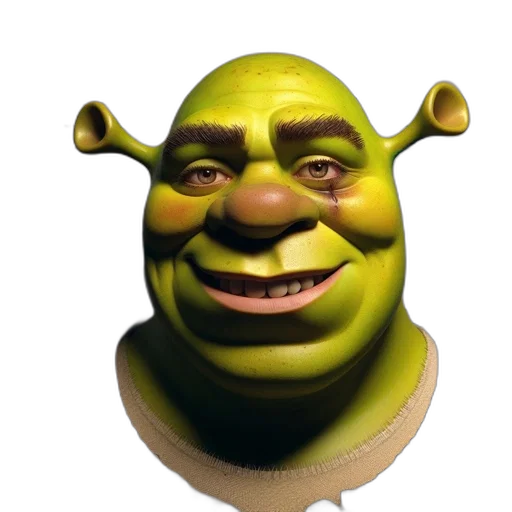 face, mask, creature, animal, 3d render, photorealistic, concept art, rendering transparent PNG cut-out