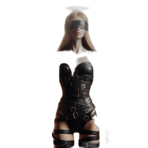 dress, mask, robot, weapon, 3d render, concept art, cyberpunk, pixel art transparent PNG cut-out