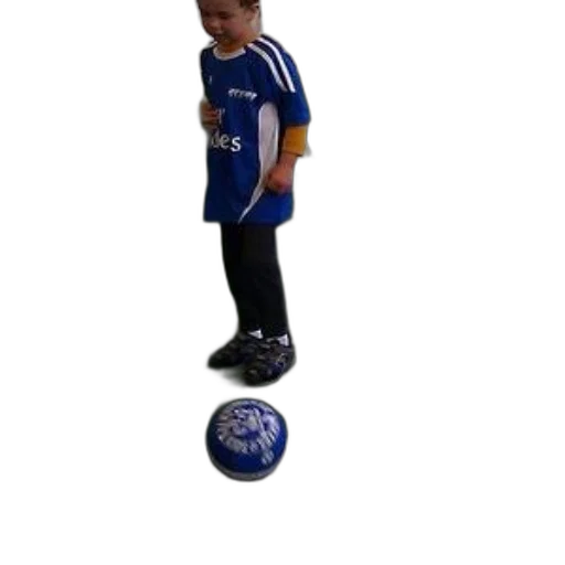 staff, hat, 3d render, child, blue, soccer, uniform, stands transparent PNG cut-out