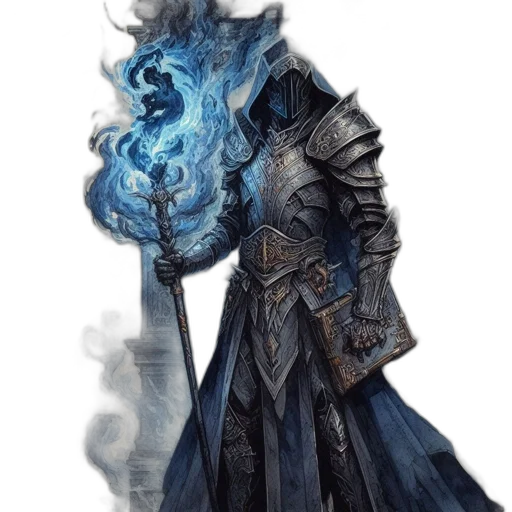 dragon, mask, staff, face, fantasy art, concept art, comic book art, watercolor transparent PNG cut-out