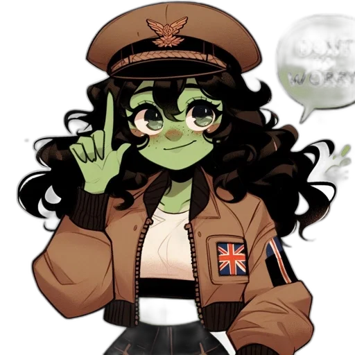jacket, staff, hat, creature, cartoon, anime, concept art, pixel art transparent PNG cut-out
