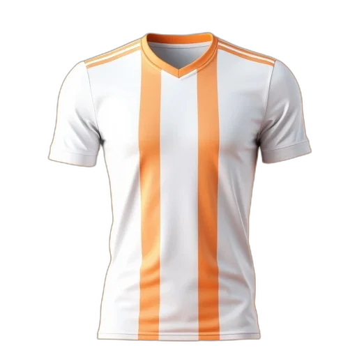 striped, jersey, shirt, white transparent PNG cut-out