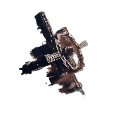 jewelry, crown, weapon, robot, 3d render, intricate, space, station transparent PNG cut-out