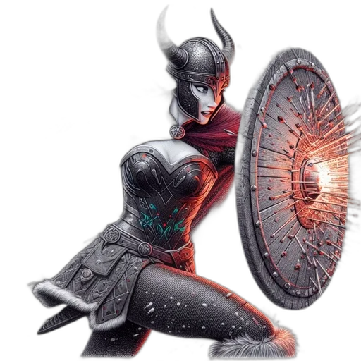 sword, weapon, dragon, dress, concept art, fantasy art, 3d render, comic book art transparent PNG cut-out