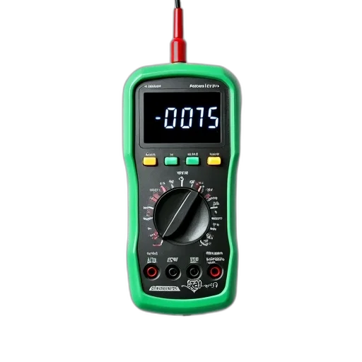 staff, green, digital, multimeter, black, screen, displaying, various transparent PNG cut-out