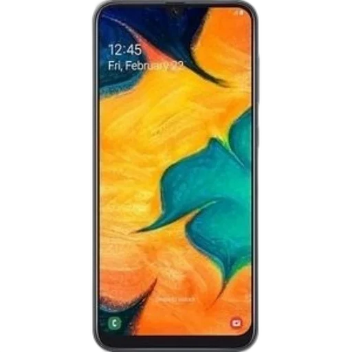 samsung, smartphone, colorful, abstract, wallpaper, displaying, time, friday transparent PNG cut-out