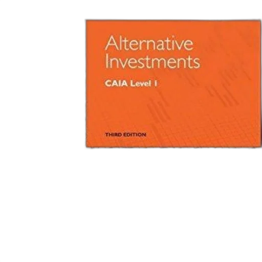alternative, investments, caia, level, third, edition, book, cover transparent PNG cut-out