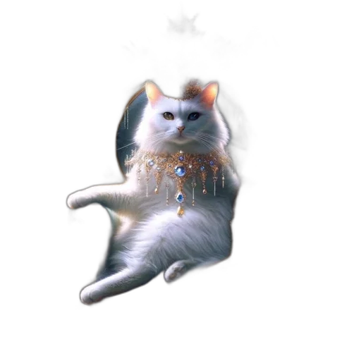 staff, animal, creature, crown, concept art, pixel art, vaporwave, 3d render transparent PNG cut-out