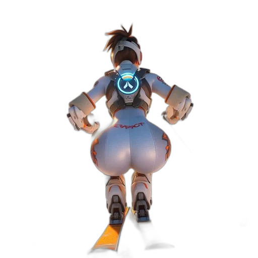 robot, staff, mask, weapon, concept art, 3d render, pixel art, fantasy art transparent PNG cut-out