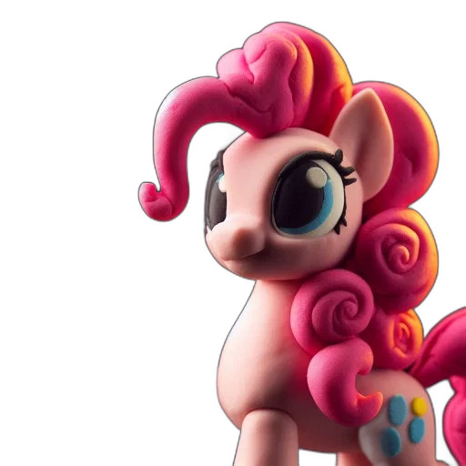 staff, 3d render, concept art, photorealistic, fantasy art, animated, pink-hued, equine transparent PNG cut-out