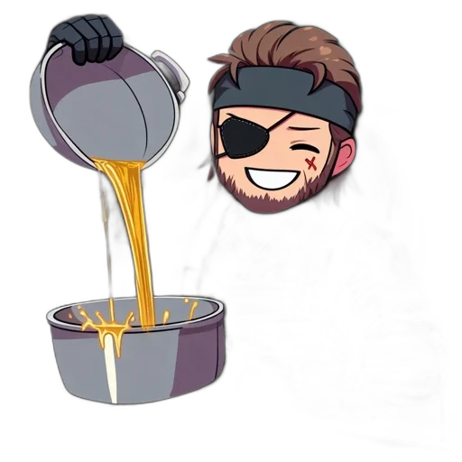 food, staff, weapon, cartoon, concept art, pixel art, anime, animated transparent PNG cut-out
