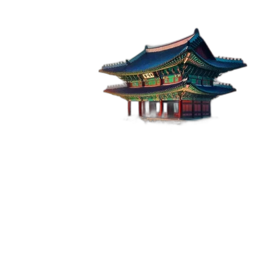 building, staff, dragon, umbrella, pixel art, concept art, photorealistic, 3d render transparent PNG cut-out