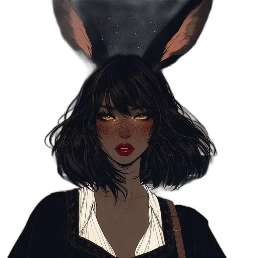 mask, hat, staff, dress, fantasy art, concept art, anime, pixel art transparent PNG cut-out