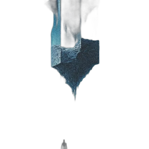 sword, umbrella, dragon, face, concept art, pixel art, fantasy art, watercolor transparent PNG cut-out