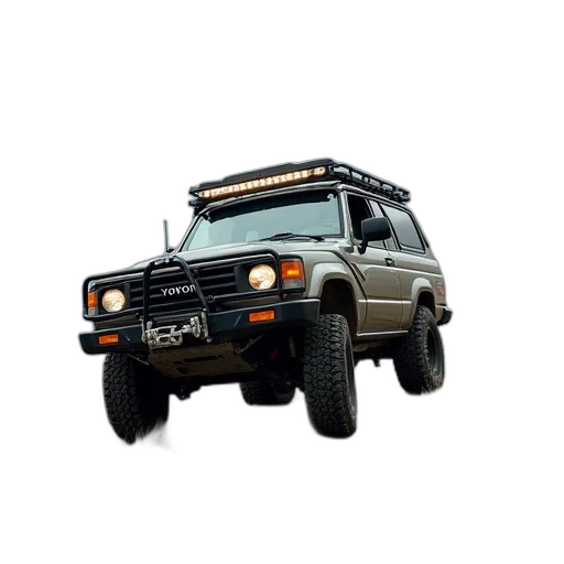 car, weapon, animal, 3d render transparent PNG cut-out